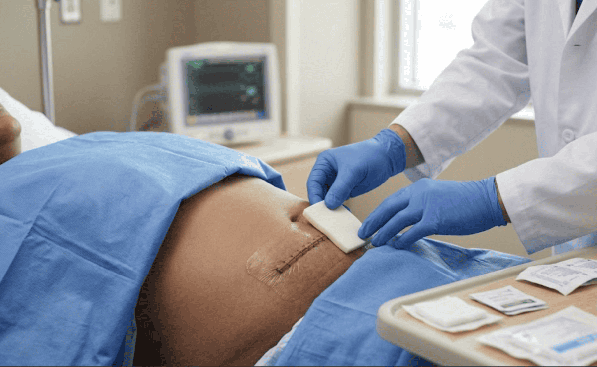 surgical wound dehiscence management
