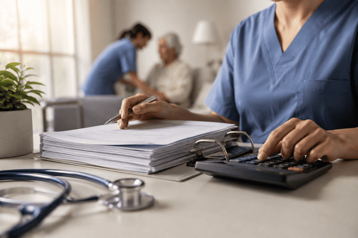 wound care skilled nursing facility billing