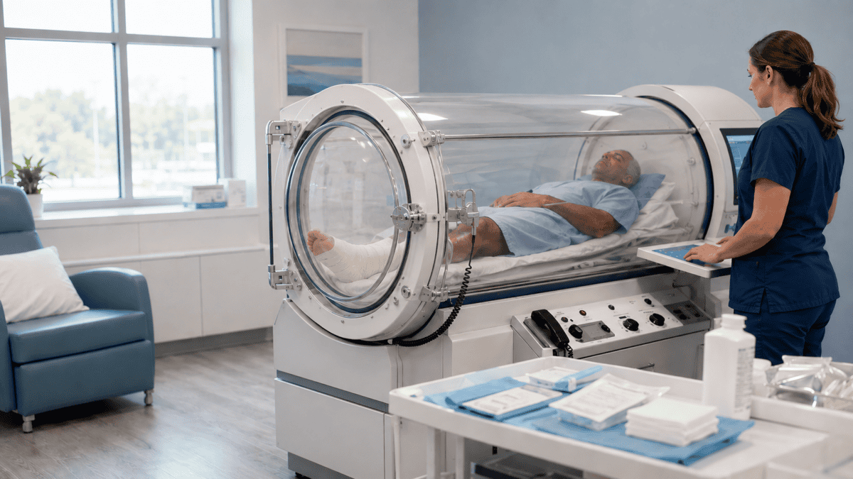 hyperbaric oxygen therapy chronic wounds